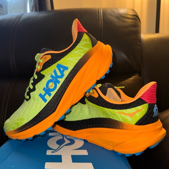 New Men’s Hoka one oneChallenger ATR 7 Trail Road Running Sneakers Size 9 D